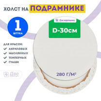 Без бренда «Холст Две картинки круглый 30 см на подрамнике» в Чите в интернет-магазине  Без бренда «Холст Две картинки круглый 30 см на подрамнике» в Чите