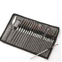 Без бренда «Коробка 50 шт.: Набор кистей для рисования в чехле, премиум набор (23 нейлоновых кисти, 1 мастихин)» в Чите в интернет-магазине Без бренда «Коробка 50 шт.: Набор кистей для рисования в чехле, премиум набор (23 нейлоновых кисти, 1 мастихин)» в Чите