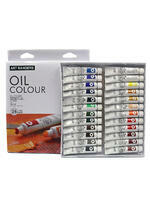 Без бренда «Коробка 24 шт.: Масляные краски «Две картинки» 24 шт. по 12 мл, проф. пигмент» в Чите