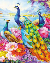 Без бренда «Изящные павлины (20шт)» в Чите