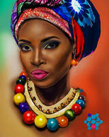 Без бренда «Портрет яркой женщины» в Чите в интернет-магазине  Без бренда «Портрет яркой женщины» в Чите