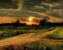 Без бренда «Проселочная дорога на закате» в Чите