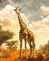 Без бренда «Красивый жираф в солнечный день» в Чите