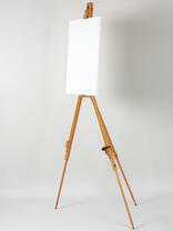 Без бренда «Коробка 12 шт.: Мольберт Две картинки тренога, деревянный» в Чите