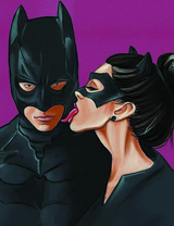 Женщина кошка и ее мужчина