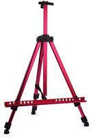 Без бренда «Коробка 25 шт.: Металлический мольберт тренога в чехле, телескопический, красный» в Чите