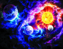 Без бренда «Солнце и планеты среди туч» в Чите